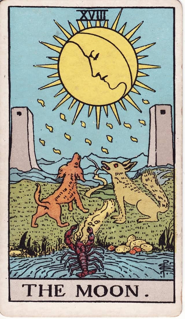 The Moon, reversed